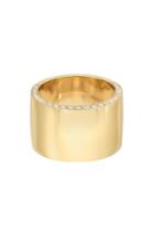 Moda Operandi Dru. 14k Yellow Gold Cigar Ring