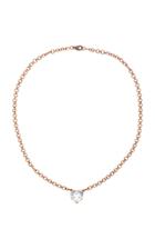 Sylva & Cie 14k Rose Gold And White Topaz Necklace