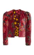 Moda Operandi Alix Of Bohemia Ashley Raspberry Velvet Jacket