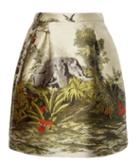 Alberta Ferretti Specialorder-printed Mini Skirt-ms