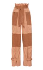 Moda Operandi Sea Gabriette Quilted Wide-leg Cotton Pants Size: 0