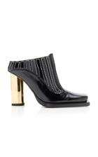 Proenza Schouler Patent Leather Block Heel Mules