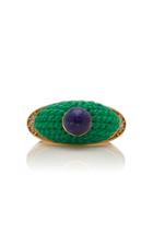 Moda Operandi Maria Frering Duo Lapis Lazuli Ring