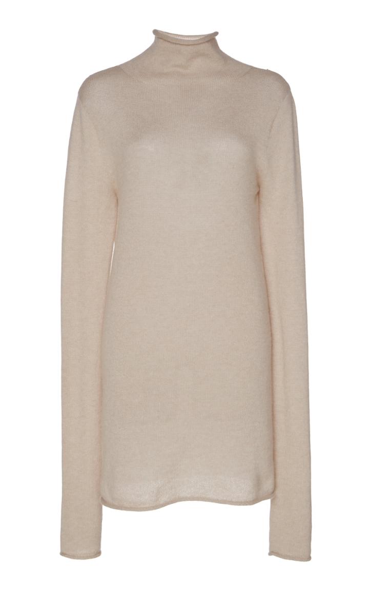 Agnona Rib Knit Cashmere Turtleneck