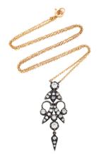 Montse Esteve 18k Gold Oxidized Silver And Diamond Necklace