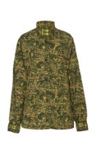 Off-white C/o Virgil Abloh Camo-printed Ripstop Track Coat