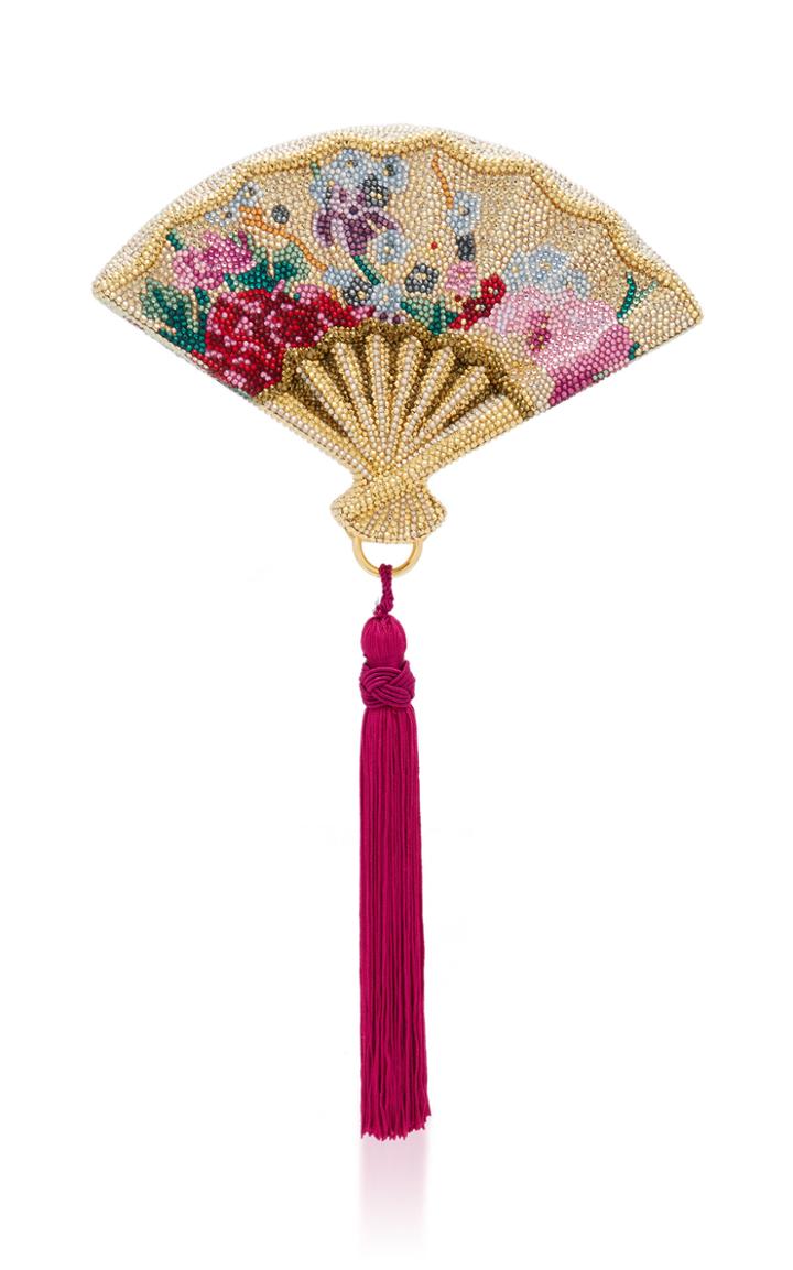 Judith Leiber Couture Gion Fan Clutch