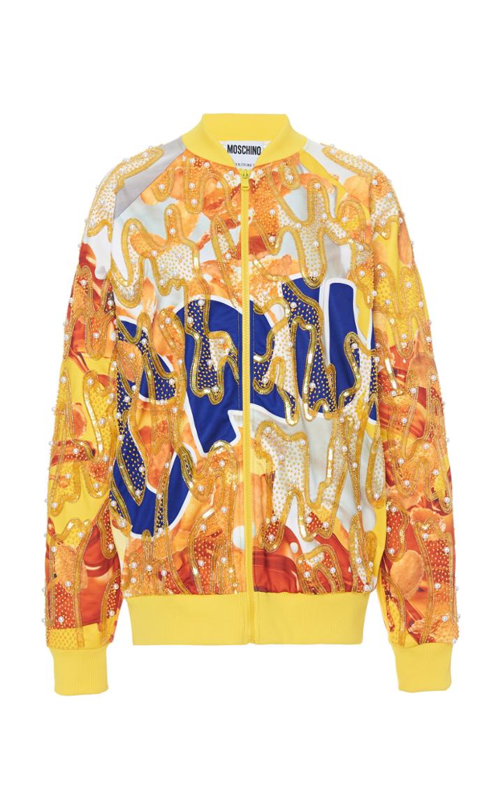 Moschino Embroidered Print Sweatshirt