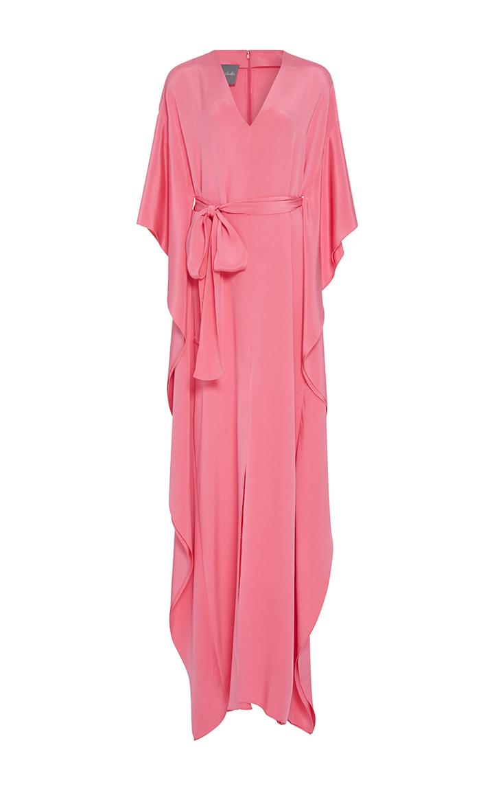 Monique Lhuillier Cascading Sleeve Caftan