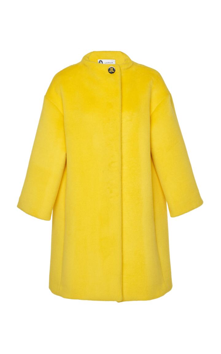 Lanvin Alpaca Wool Coat