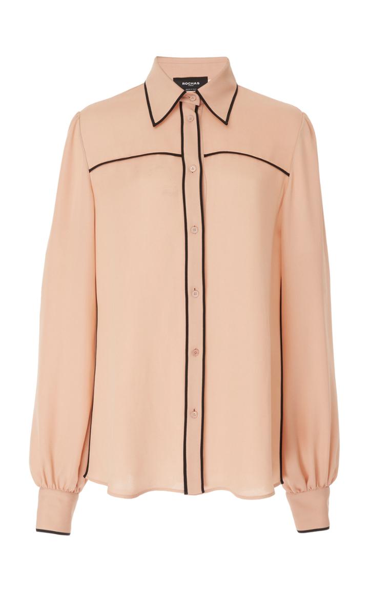 Rochas Cady Georgette Shirt