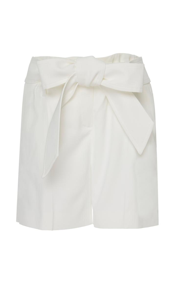 Ermanno Scervino Belted Twill Shorts
