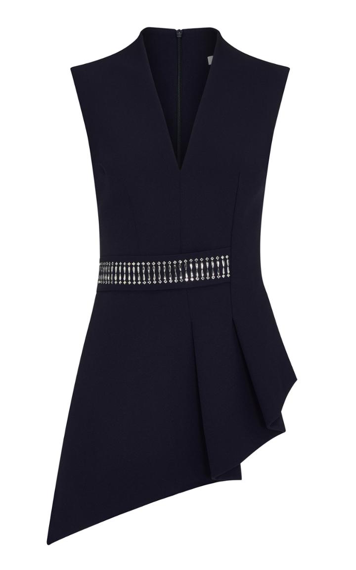 Moda Operandi Safiyaa Nadya Laser Crystal Embroidered Top