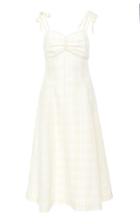 Miguelina Mina Shoulder Tie Dress