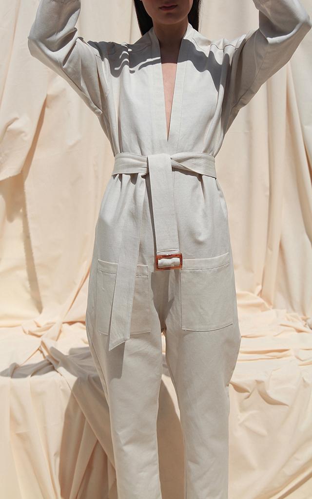 Albus Lumen Sabrina Belted Jumpsuit
