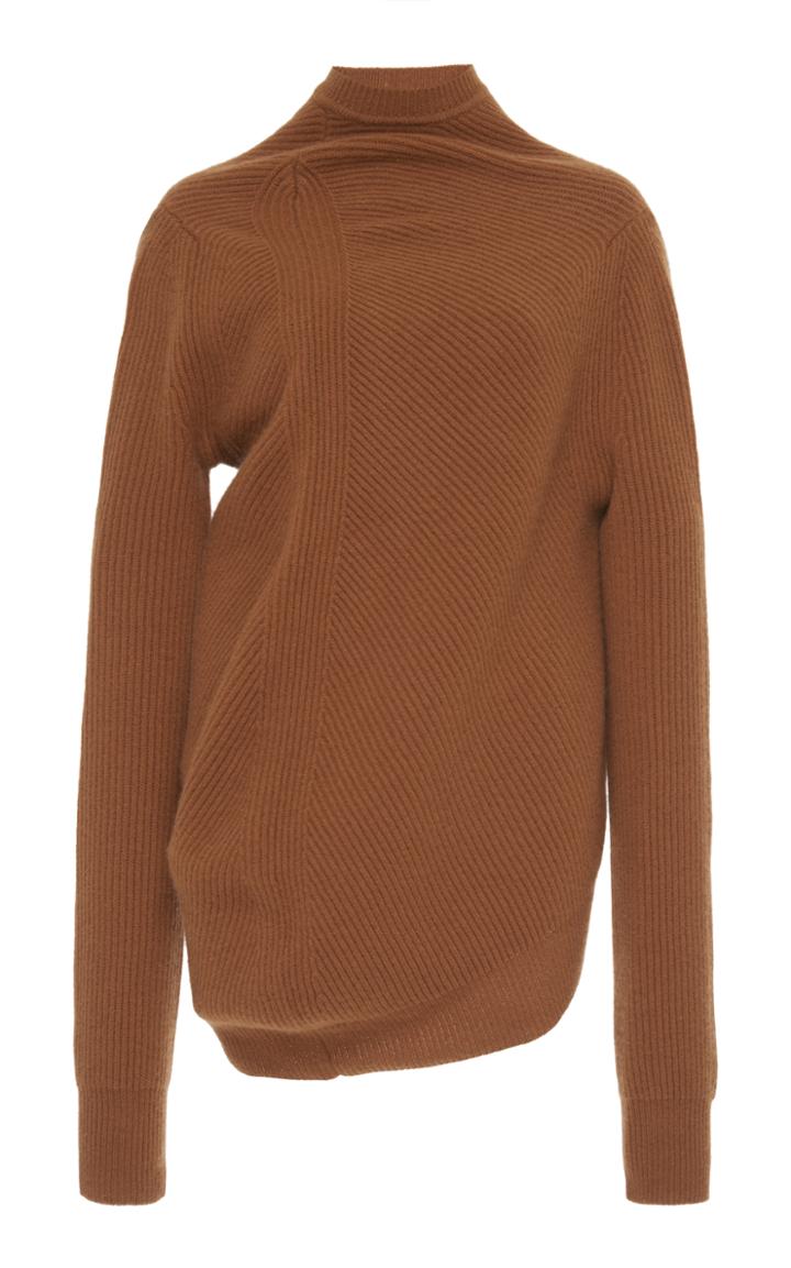 Jil Sander Gathered Knit Sweater