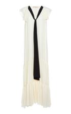 Tory Burch Textured Georgette Maxi Dress