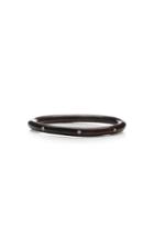 Rosa De La Cruz 18k White Gold Ebony And Diamond Bracelet
