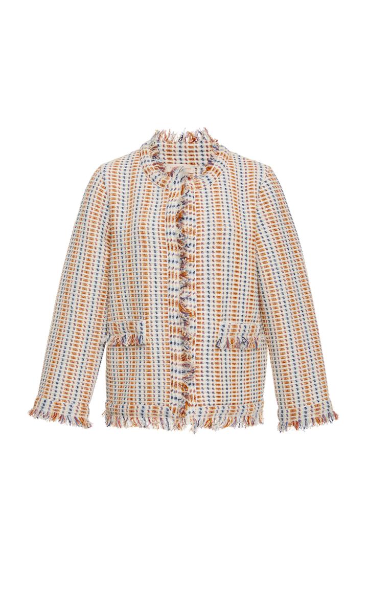 Tory Burch Hollis Fringe Cardigan