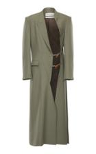 Situationist Classic Wool-blend Side Opening Coat