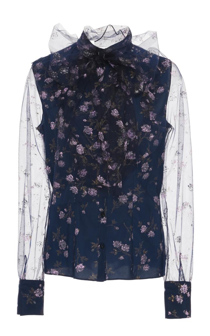 Blumarine Floral Print Pant