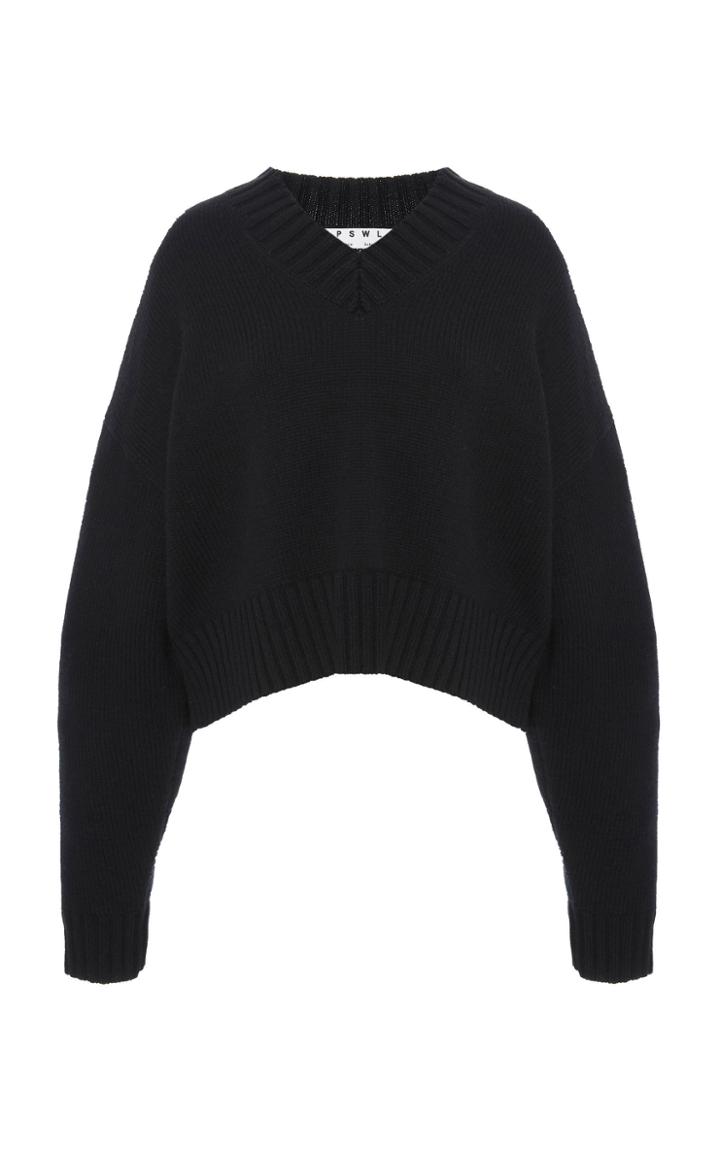 Proenza Schouler Oversized V-neck Pullover