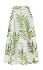Maison Alma A-line Printed Maxi Skirt
