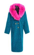 Versace Statement Collar Wool-blend Coat