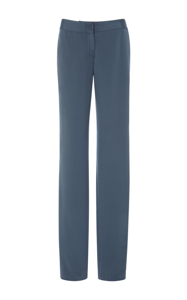Prabal Gurung Straight Leg Silk Pants