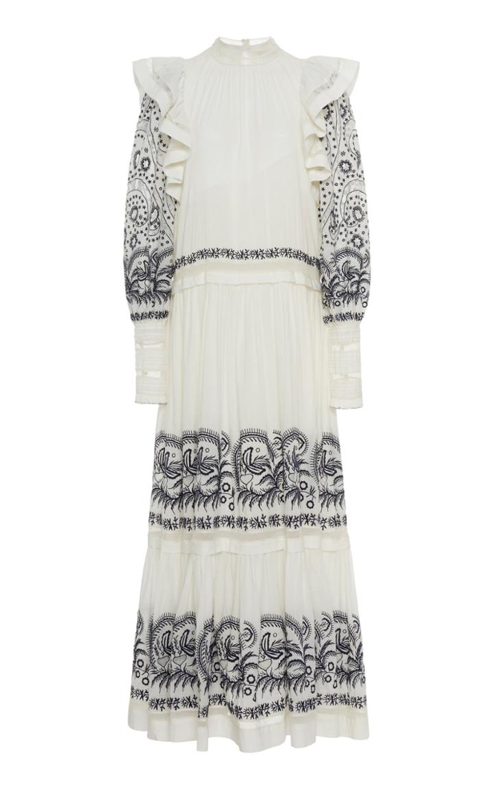 Moda Operandi Ulla Johnson Annabella Cotton Dress Size: 0