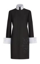 Yanina Demi Couture Wool Mini Dress