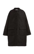 Moda Operandi Cecilie Bahnsen Megan Oversized Floral Jacquard Coat