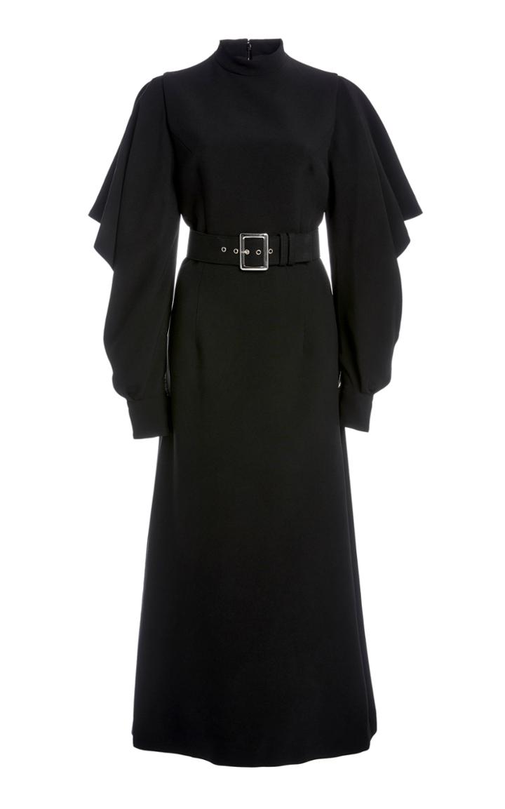 Moda Operandi Andrew Gn Balloon-sleeve Crepe Dress