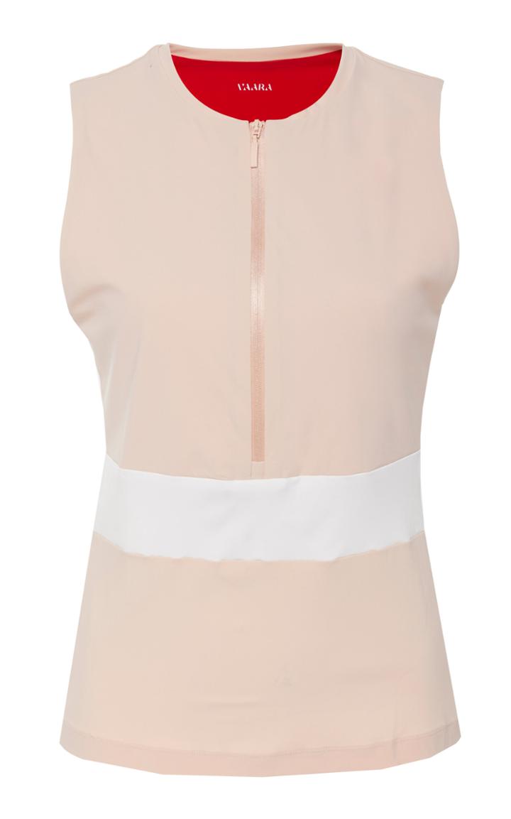 Vaara Tate Sleeveless Zip Top