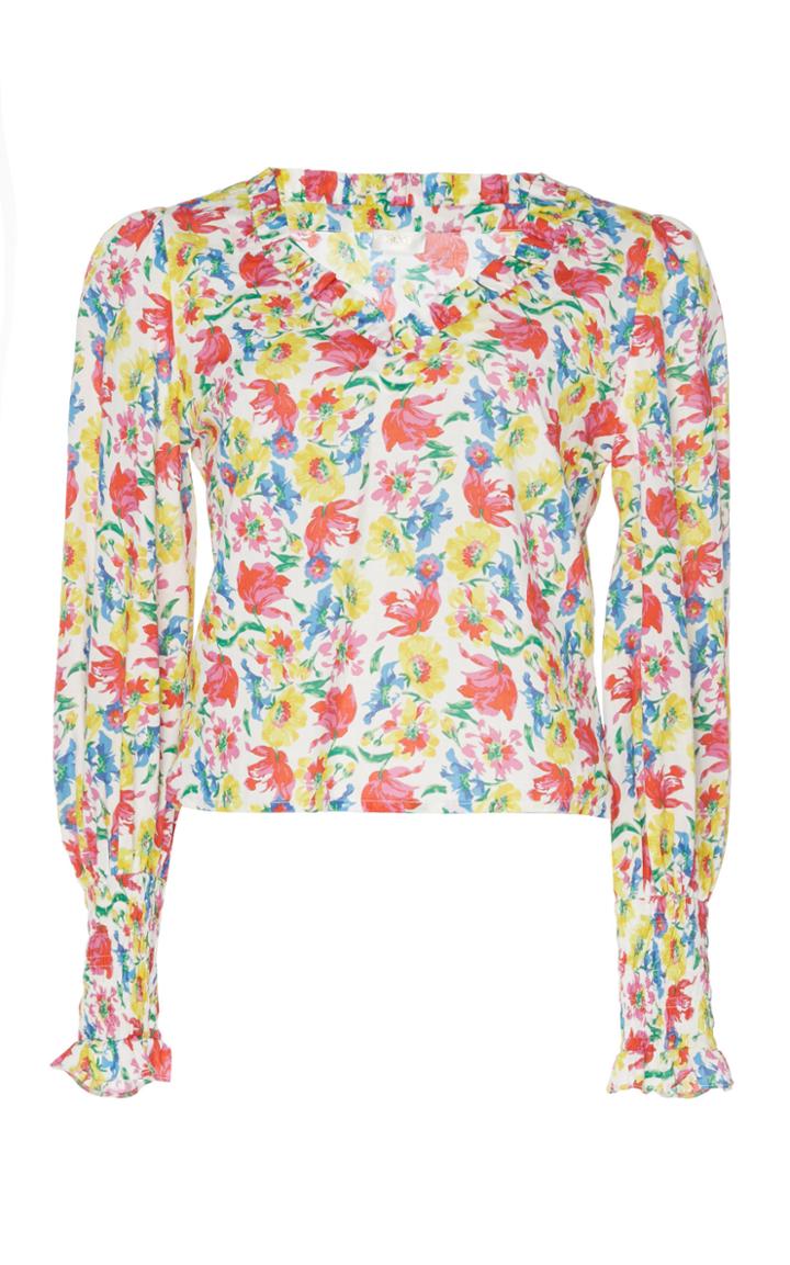 Rixo London Hailey Cotton Top