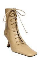 Manu Atelier Duck Lace-up Leather Boots