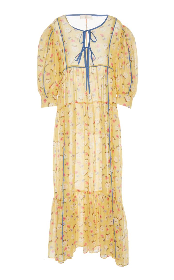 Loveshackfancy Bex Floral Maxi Dress