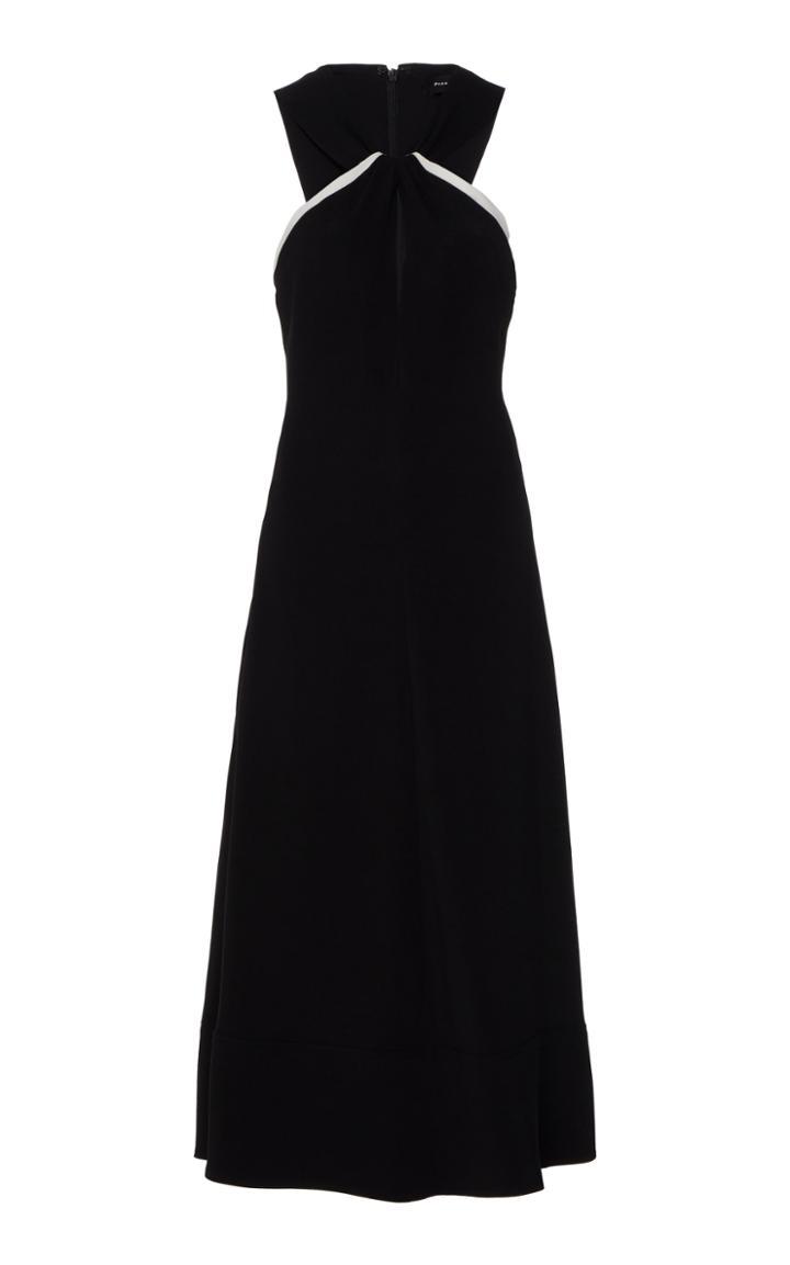 Moda Operandi Proenza Schouler Knot-accented Halter Midi Dress Size: 0