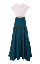 Hellessy Yin Yang Two Tone Gown