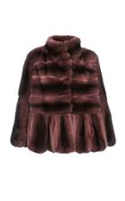 J. Mendel Oversized Short Fur Jacket