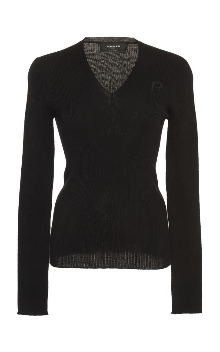Rochas V-neck Sweater