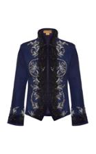 Nadya Shah Navy Cavalry Jacket