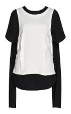Jw Anderson Double Layer Back Drape Top