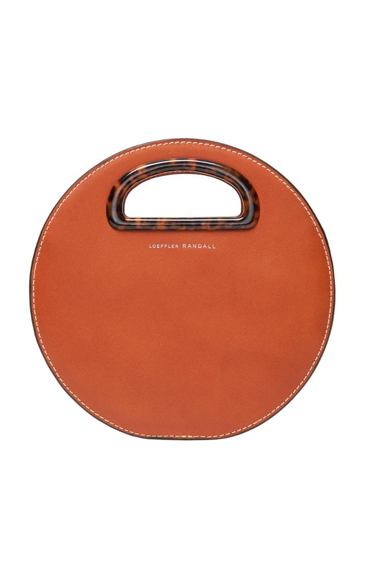 Loeffler Randall Indy Circle Suede Crossbody Bag