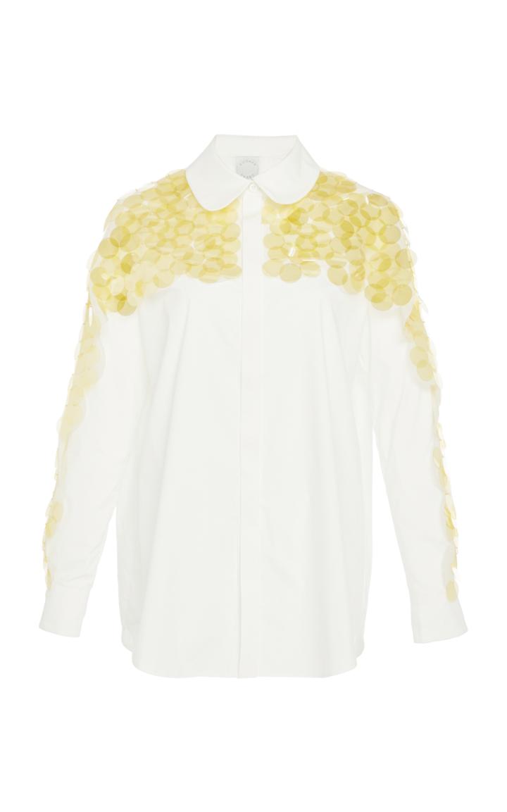 Huishan Zhang Bo Scallop Shirt