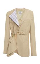 Loewe Gingham Lapel Jacket