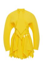 Christopher Kane Rag Hem & Tie Jacket