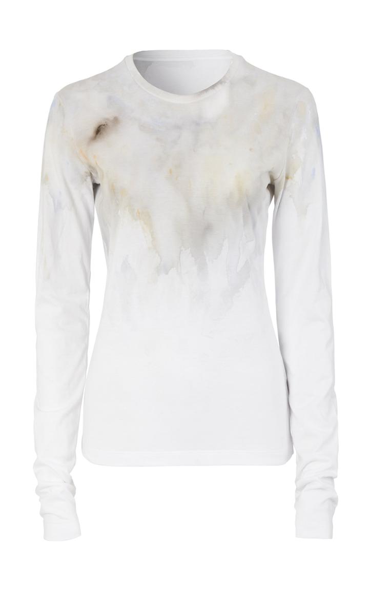 Moda Operandi Maticevski Reverence Painted Long Sleeve Tee