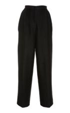 Carolina Herrera Woven Pleated Pant