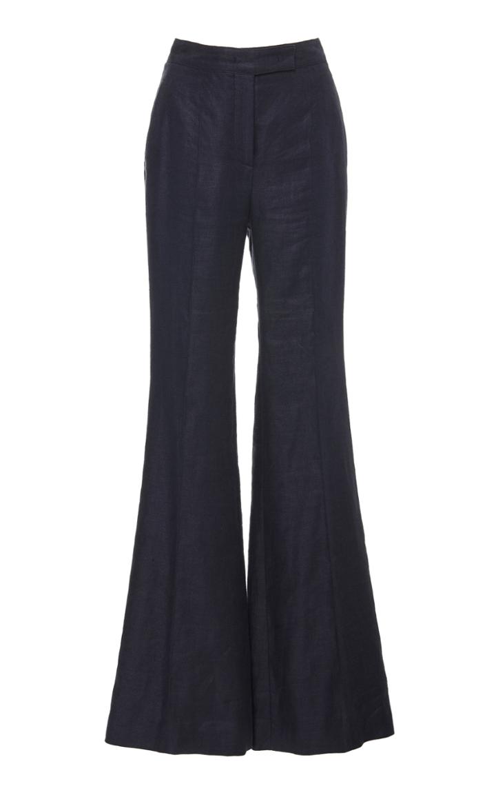 Moda Operandi Gabriela Hearst Leda Hemp Flared Pants Size: 36